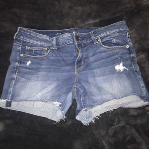 American eagle denim shorts